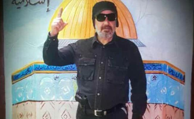 صورة نادرة لزعيم حركة انصار الله الفلسطينية جمال سليمان