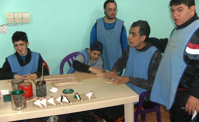 أطفال من ذوي الاحتياجات الخاصة