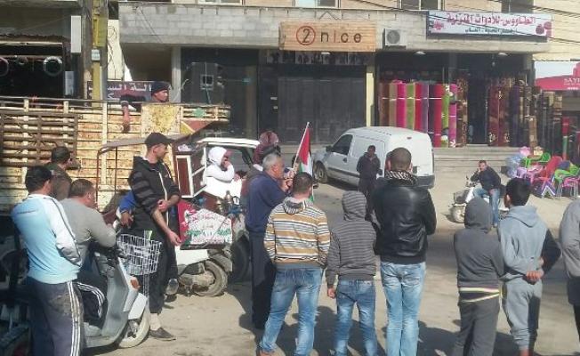 اعتصام احتجاجي ضد الأونروا