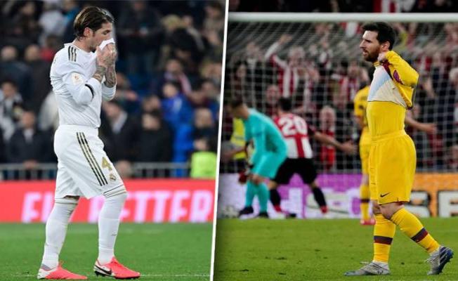 ريال مدريد وبرشلونة يودعان كأس اسبانيا
