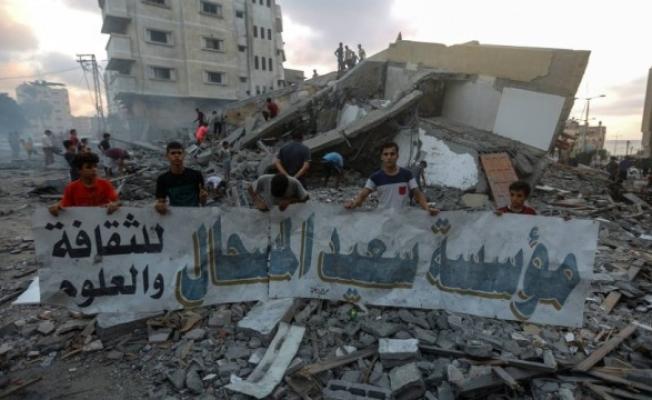 دمار مراكز ثقافية في غزة