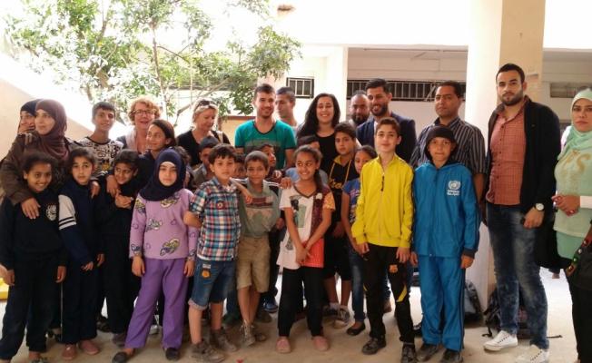 زيارة الوفد إلى عين الحلوة 