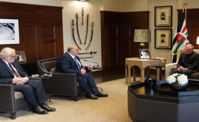 عبدالله الثاني مستقبلا منصور عباس