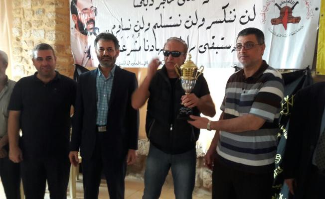 خلال تنظيم مباراة ودية في لعبة الضاما في مركز الفجر في مدينة صيدا (3)