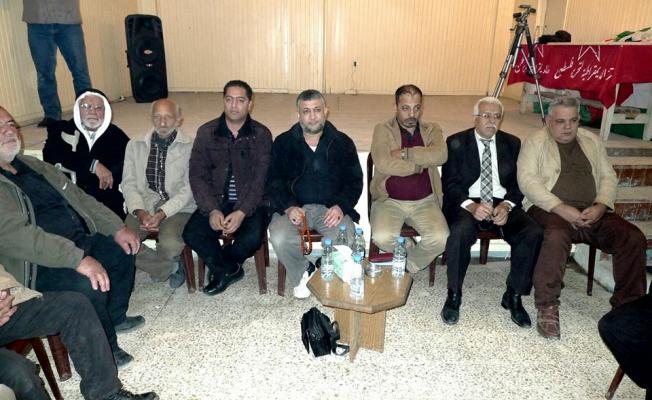 أثناء اللقاء في عيم الحلوة