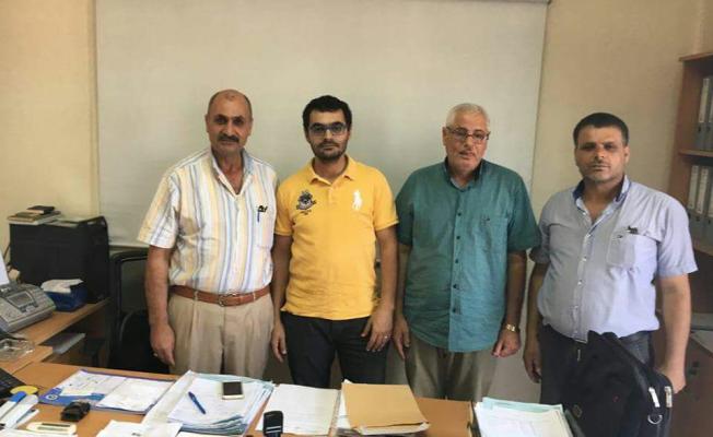 خلال زيارة الوفد لمدير مؤسسة كهرباء عكار