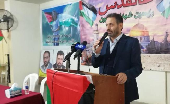 ممثل حركة الجهاد في لبنان إحسان عطايا
