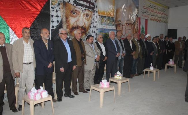 أثناء الاحتفال 