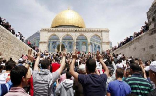 مظاهرة سابقة في القدس المحتلة
