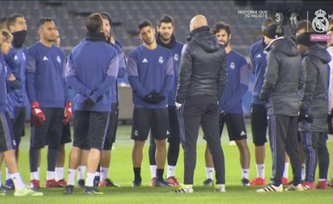 أثناء التدريب