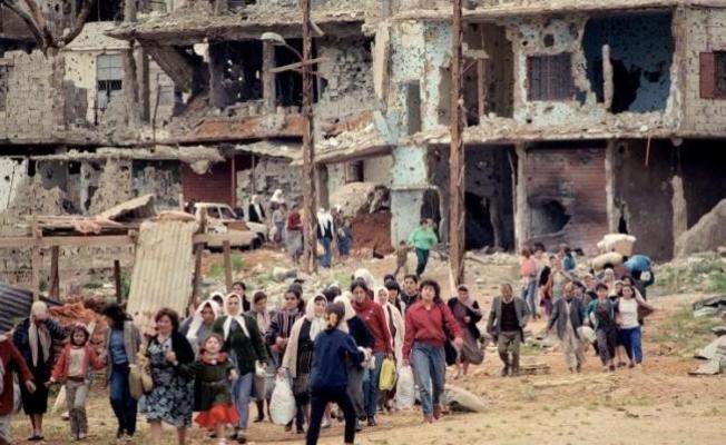 بيروت 1988، من الأرشيف (أ ف ب)