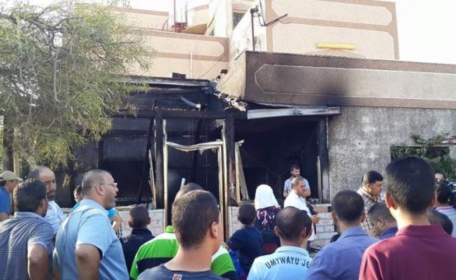 احتراق منزل في دوما