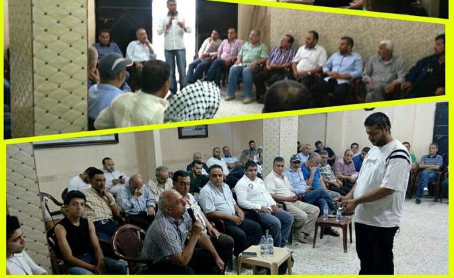 أثناء حلقة الحوار