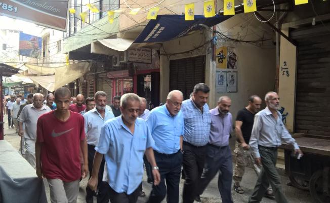 مسيرة في مخيم البداوي