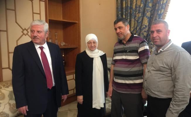 وفد الحركة مع النائب بهية الحريري