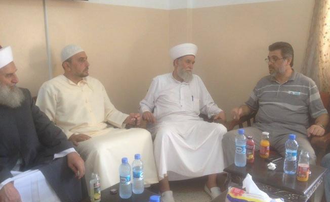 خلال استقبال الجهاد لرابطة علماء فلسطين