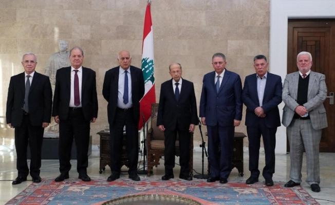 وفد من حركة فتح يلتقي عون