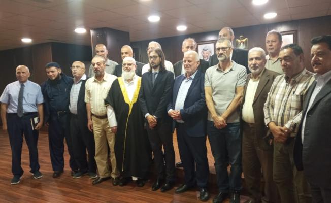هيئة العمل الفلسطيني المشترك مع الوفد البرلماني الإيطالي