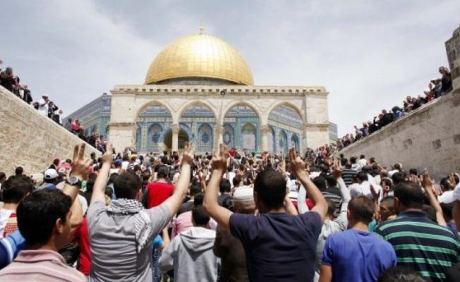 مظاهرة دعماً للمسجد الأقصى 