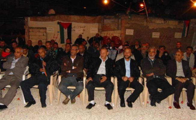 ندوة مسائية في خيمة برج الشمالي
