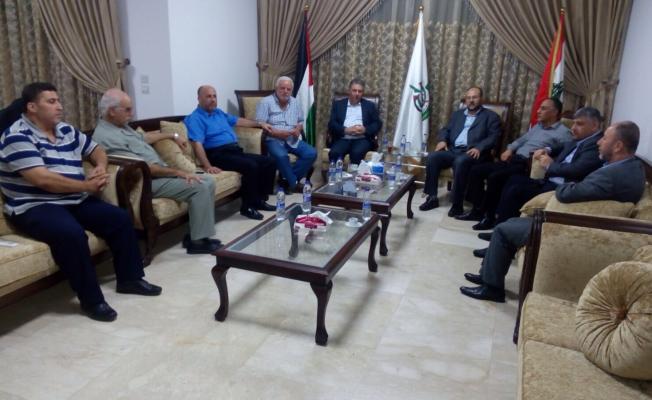 أبو عمادر الرفاعي ومحفوظ منور في زيارة لبركة 