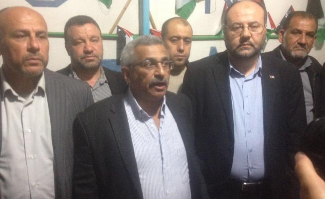 أسامة سعد يزور خيمة الاعتصام في صيدا