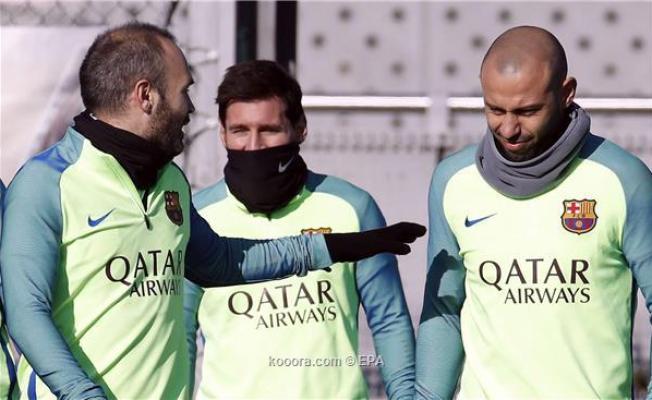 لاعبو برشلونة