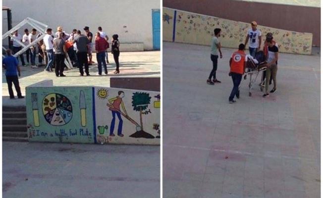 إصابة طالب في ثانوية بيسان