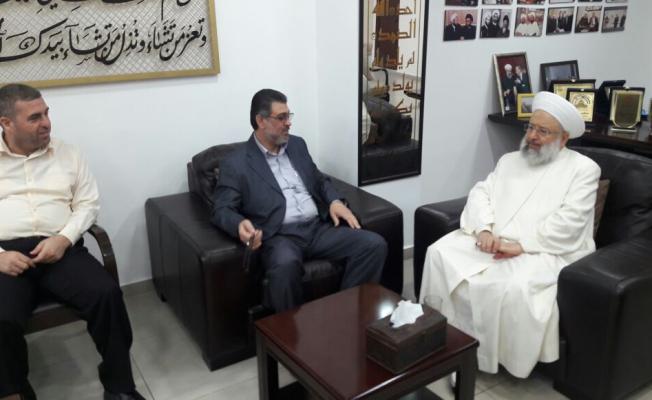وفد من الجهاد الإسلامي يلتقي الشيخ حمود