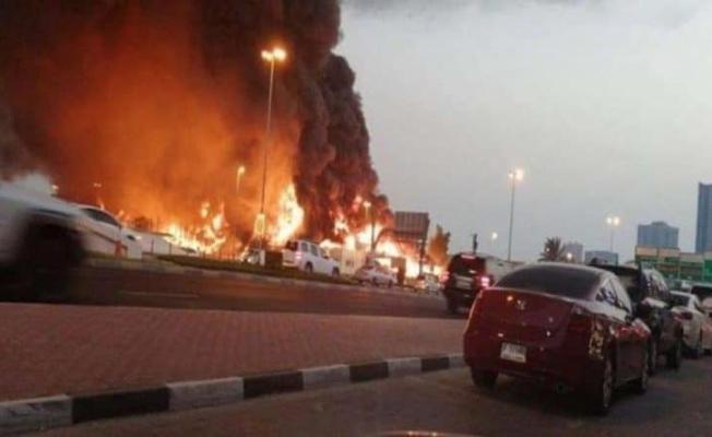 مطار أبو ظبي مستهدفا