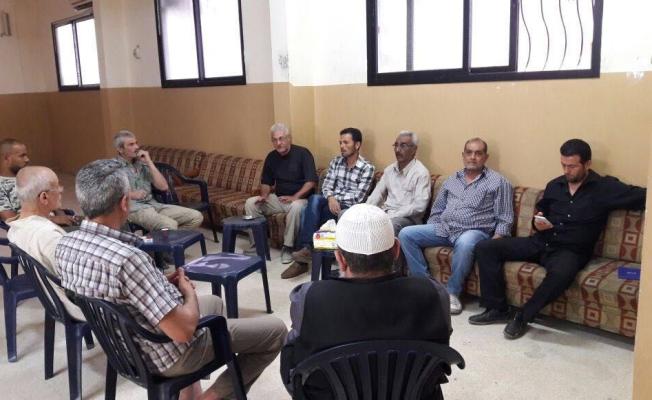 أثناء لقاء اللجان الشعبية وطيطبا 