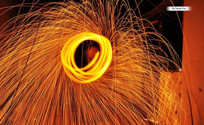الألعاب النارية في رمضان