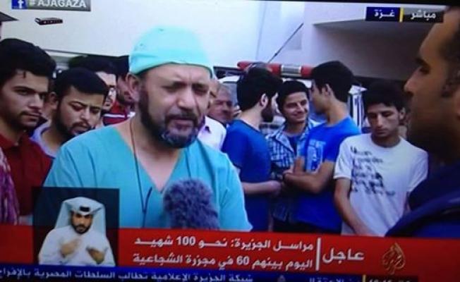 الطبيب زهير لهنا في غزة 