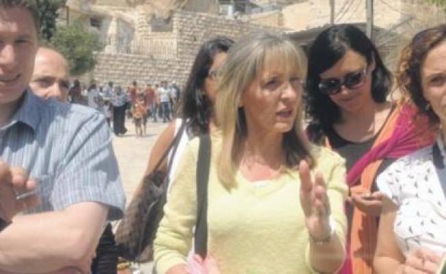 الوفد الاوروبي القادم الى غزة 