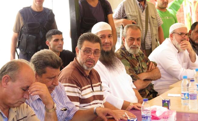 أثناء القاء في عين الحلوة