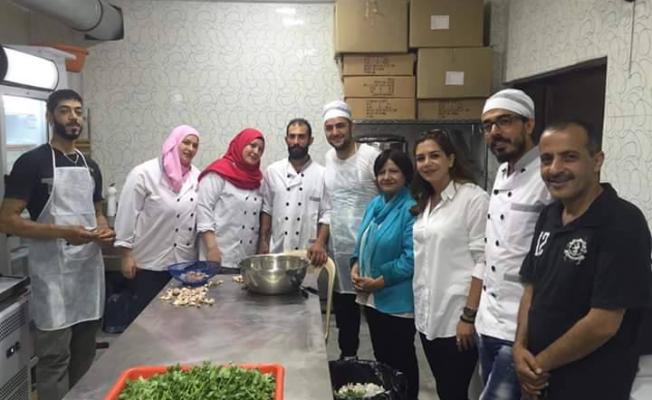 من مطبخ الشهداء في برج البراجنة