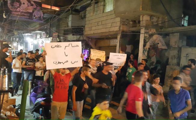 مسيرة في مخيم عين الحلوة دعماً لانتفاضة القدس 