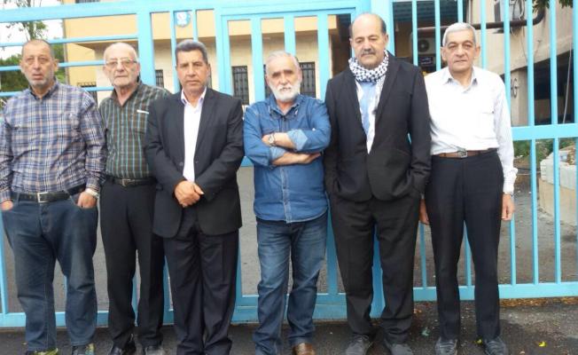 صورة من إغلاق مكاتب الأونروا