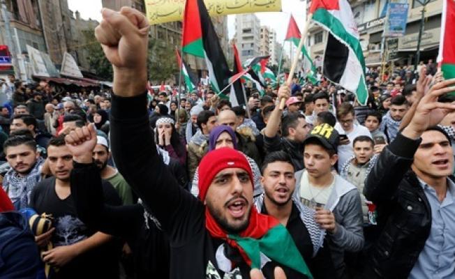 مظاهرة فلسيطينية في صيدا