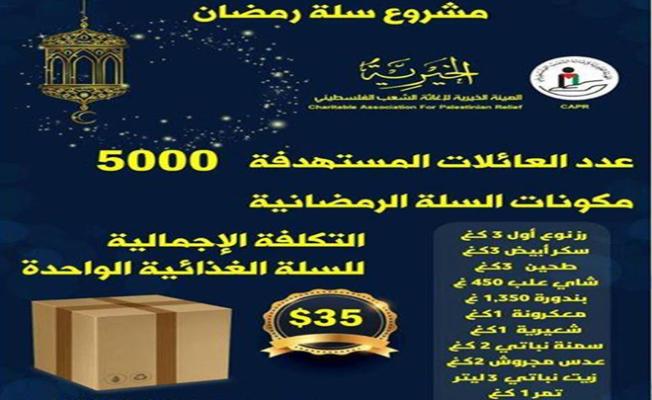 مشروع سلة رمضان