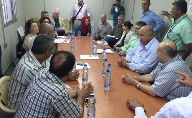 وفد ألماني برفقة شمالي يجول في البارد