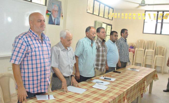  اثناء اللقاء في عين الحلوة