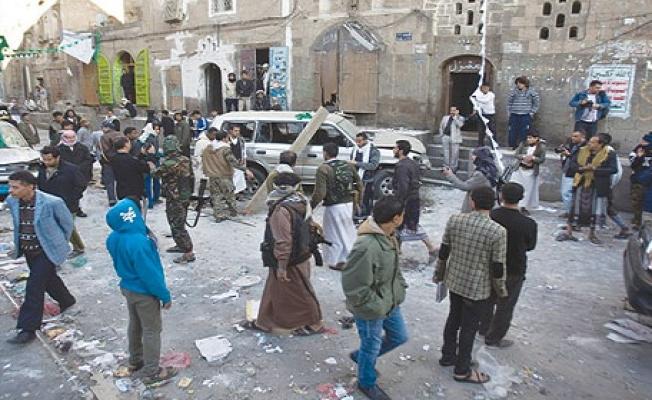 صورة لأحد التفجيرات في اليمن