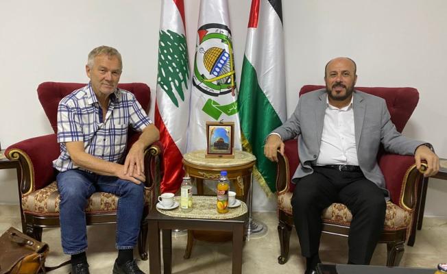 ممثل حماس في لبنان عرض مع وفد نروجي تطورات القضية الفلسطينية