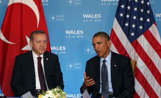 الرئيسين الأمريكي باراك أوباما والتركي رجب طيب أردوغان