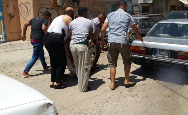 لحظة وقوع عملية الاغتيال في عين الحلوة