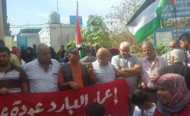 الاعتصام في مخيم نهر البارد