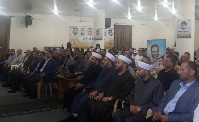 الشيخ طارق رشيد خلال الاحتفال