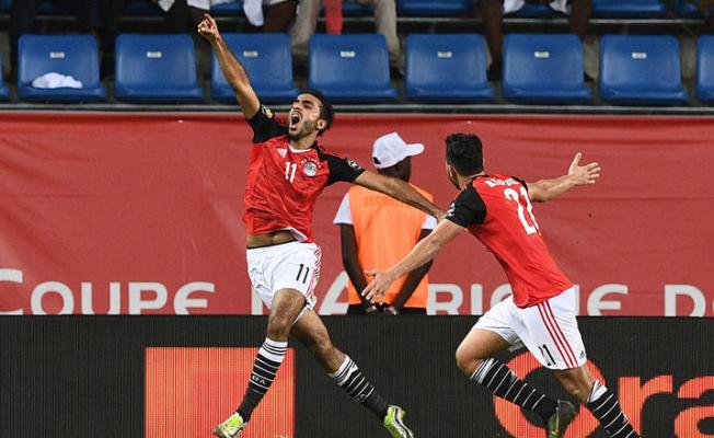 فرحة اللاعبين بالهدف