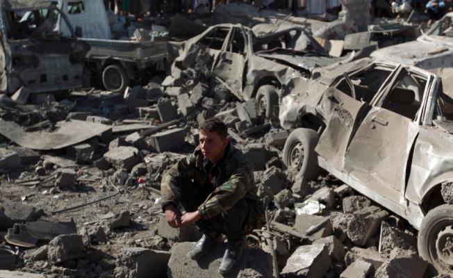 أثار القصف على اليمن